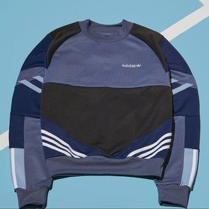 adidas originals chop shop sweatshirt navy